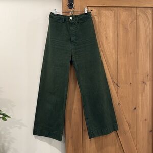 FSOT Jesse Kamm Sailor Pants in Olive Size 4